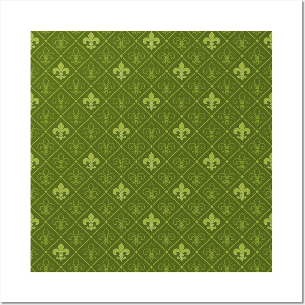 Lily hw5 light green Wall Art by pASob